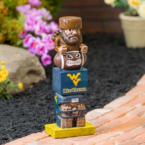 West Virginia University Tiki Team Totem Garden Statue