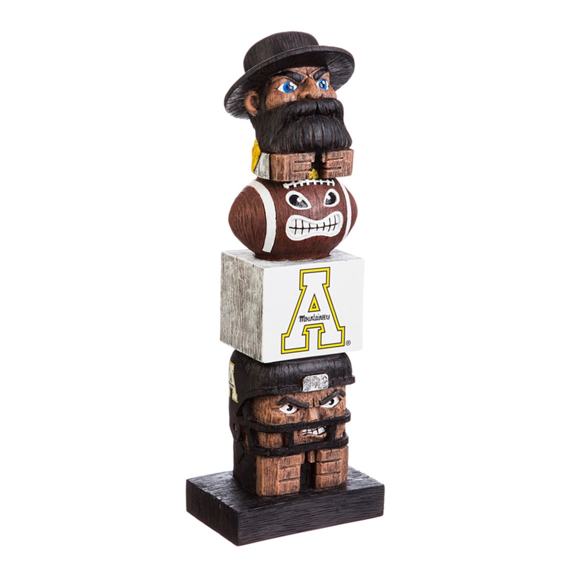 Appalachian State University Tiki Team Totem Garden Statue