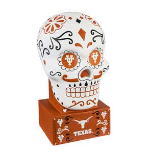 University of Texas Sugar Skull Statue