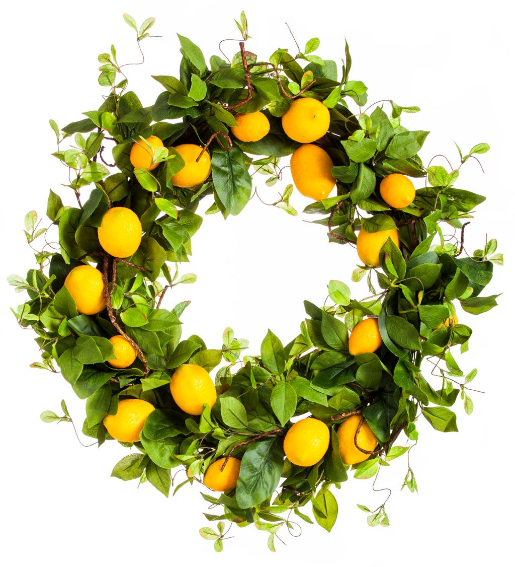 Bountiful Lemon Wreath