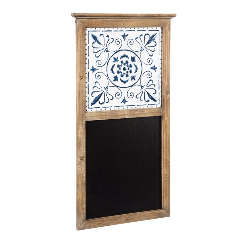Wall Chalkboard with Embossed Design