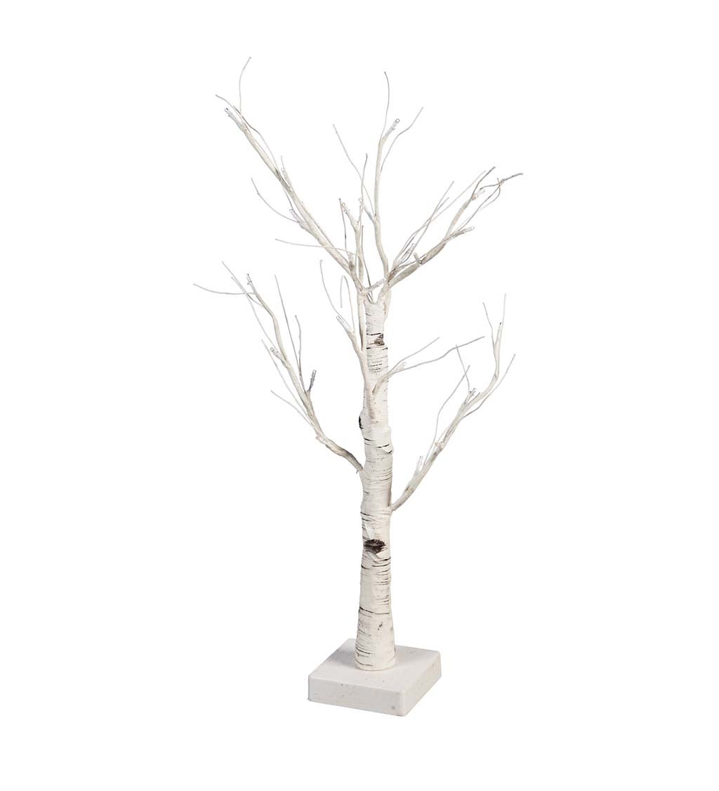 24" LED Birch Tree