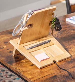 Wood Tech Accessory Desk Organizer