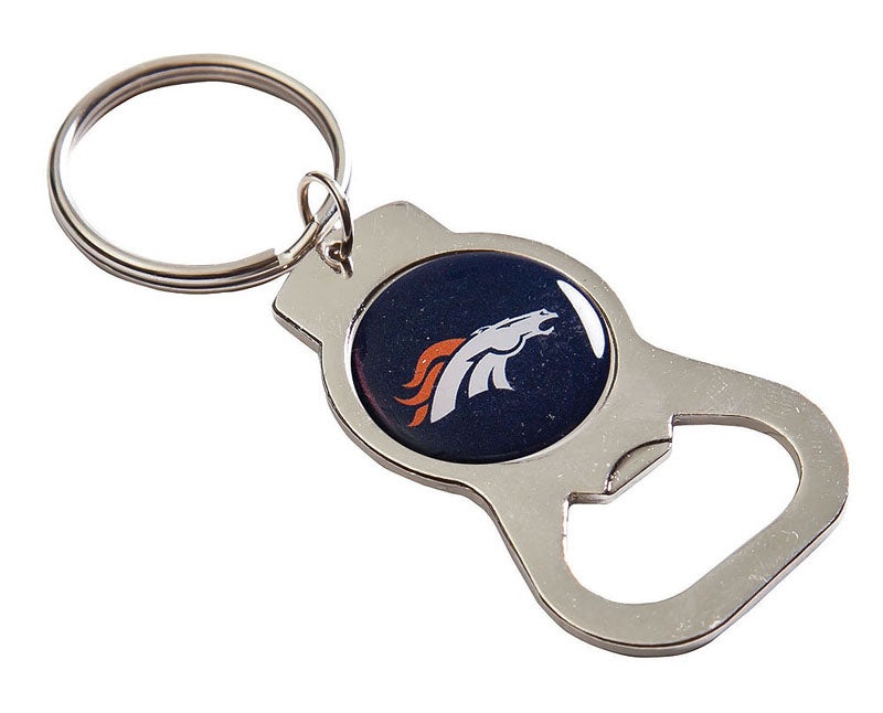 Denver Broncos Bottle Opener Key Ring