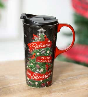 Believe in the Magic Ceramic 17 oz. Cup and Puzzle Gift Set