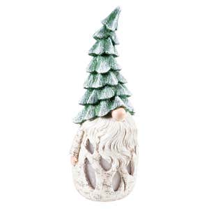 LED Birch Gnome Pine Tree Hat