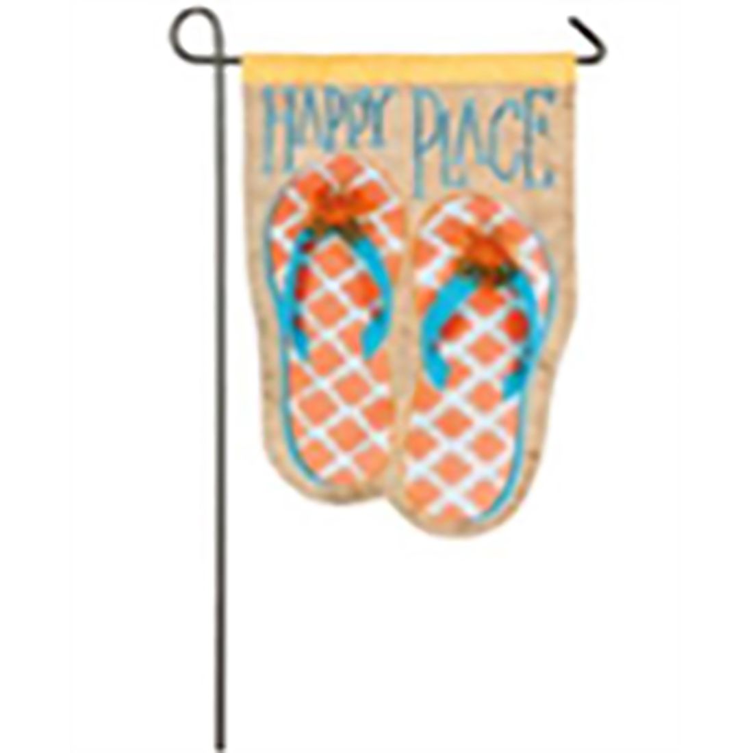 Happy Place Flip Flops Flag Combo Kit