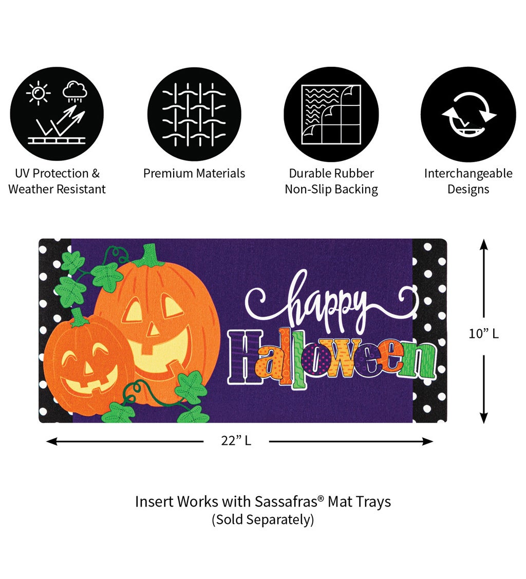 Halloween Jack-O-Lanterns Sassafras Switch Mat