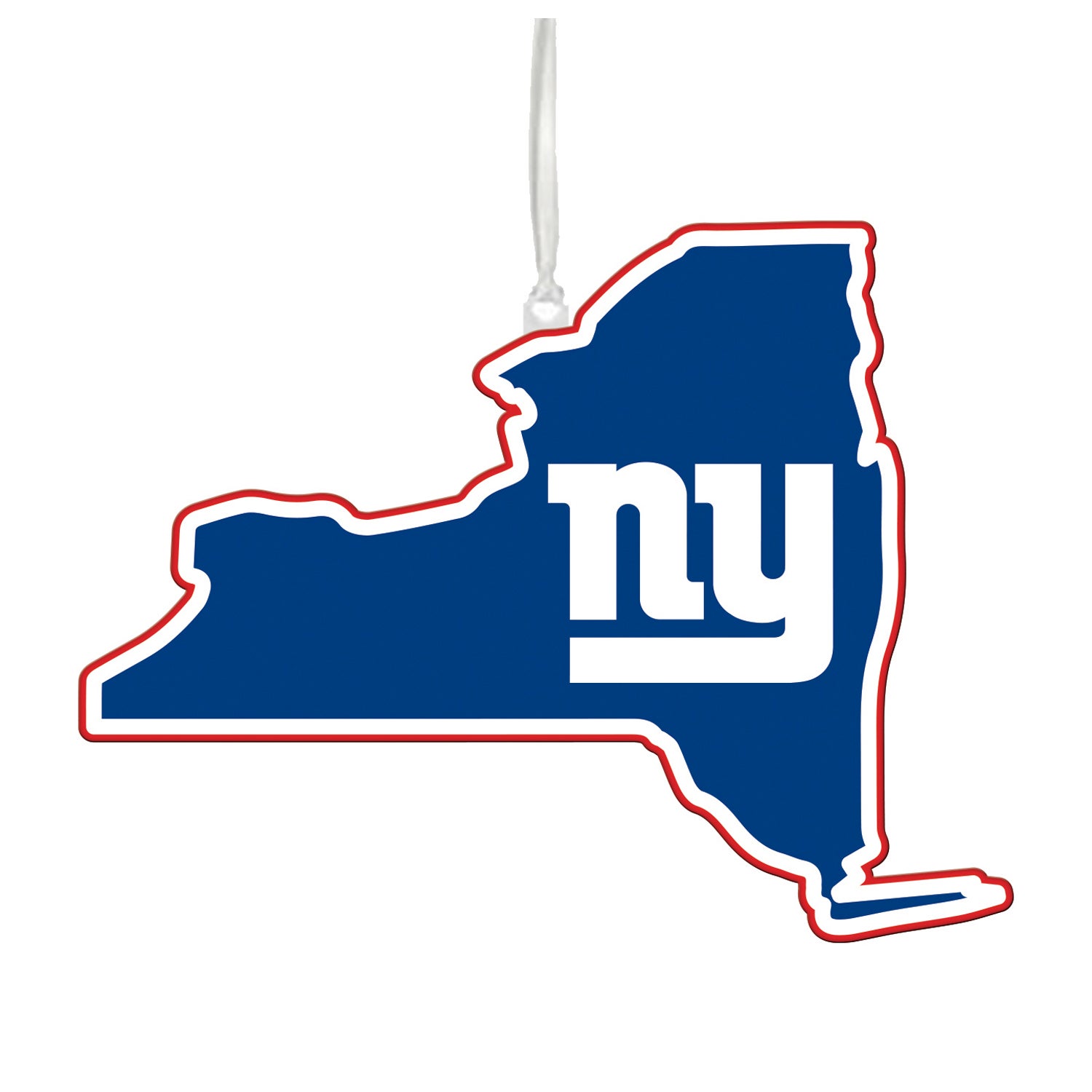 New York Giants State Ornament