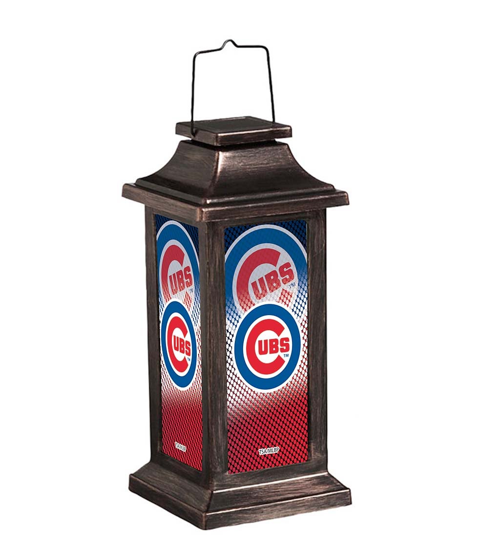 Chicago Cubs Solar Garden Lantern