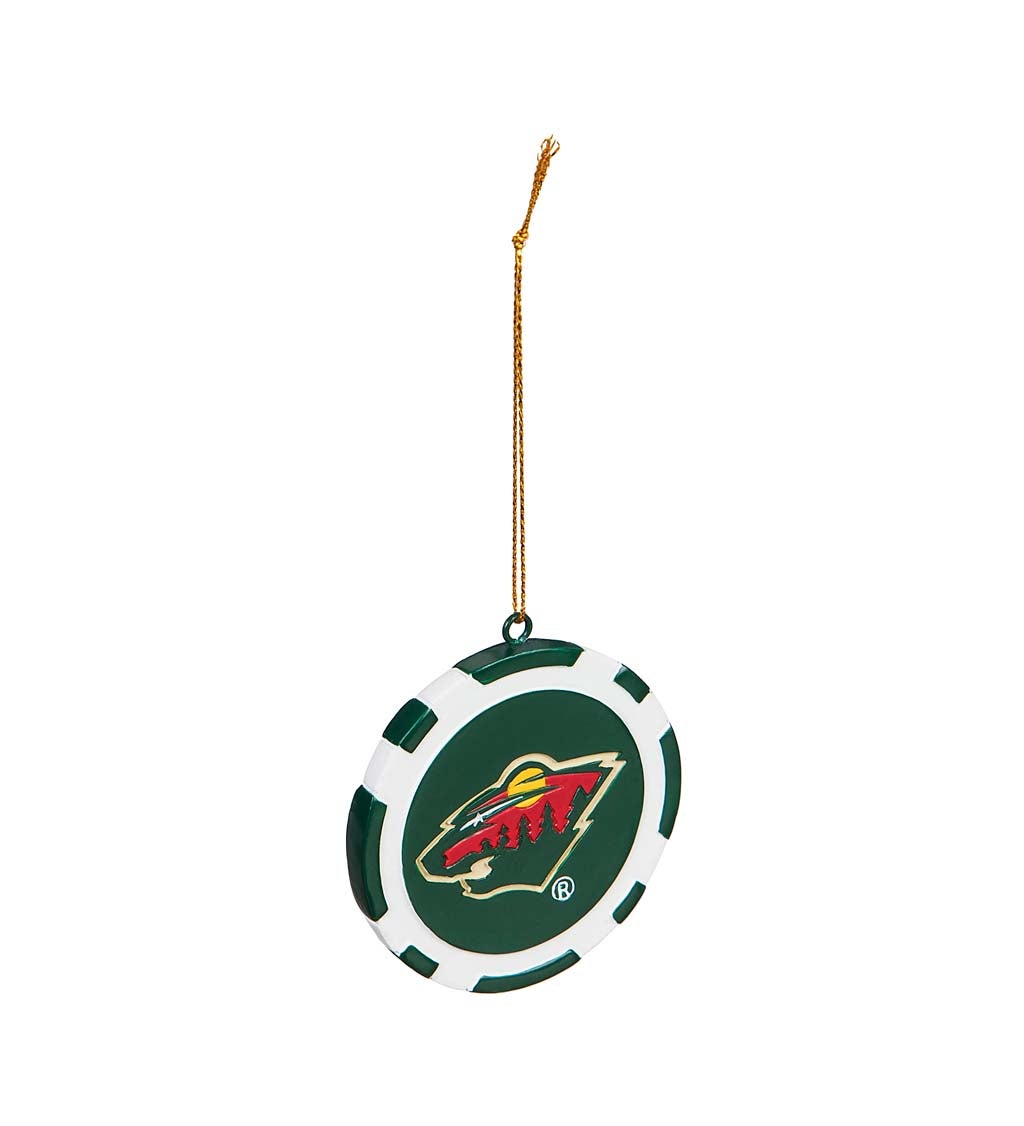 Minnesota Wild Game Chip Ornament