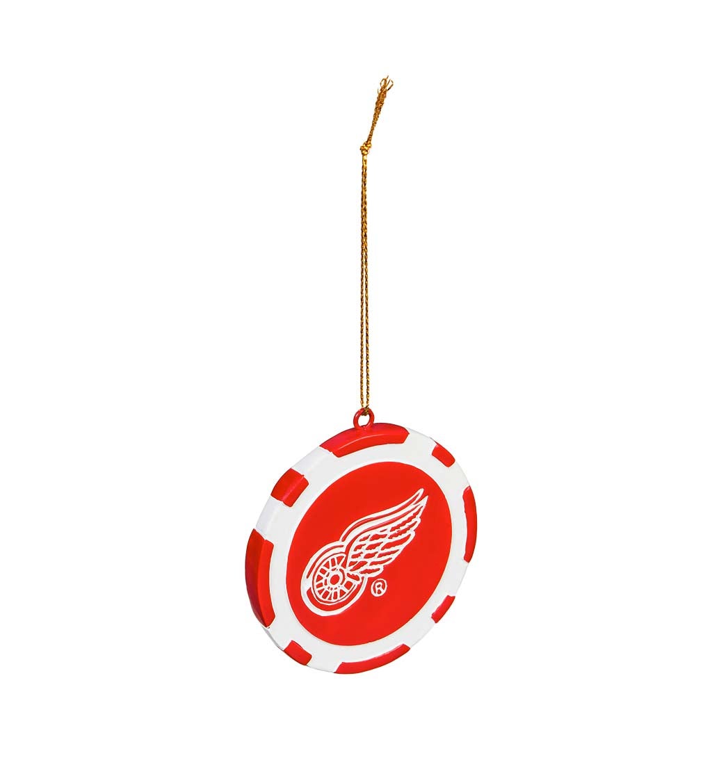 Detroit Red Wings Game Chip Ornament