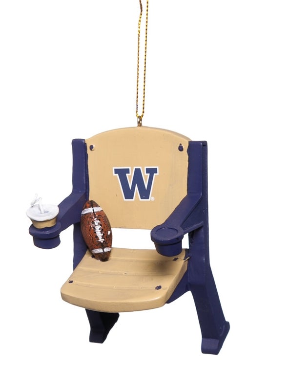 University of Washington Stadium Chair Christmas Ornament