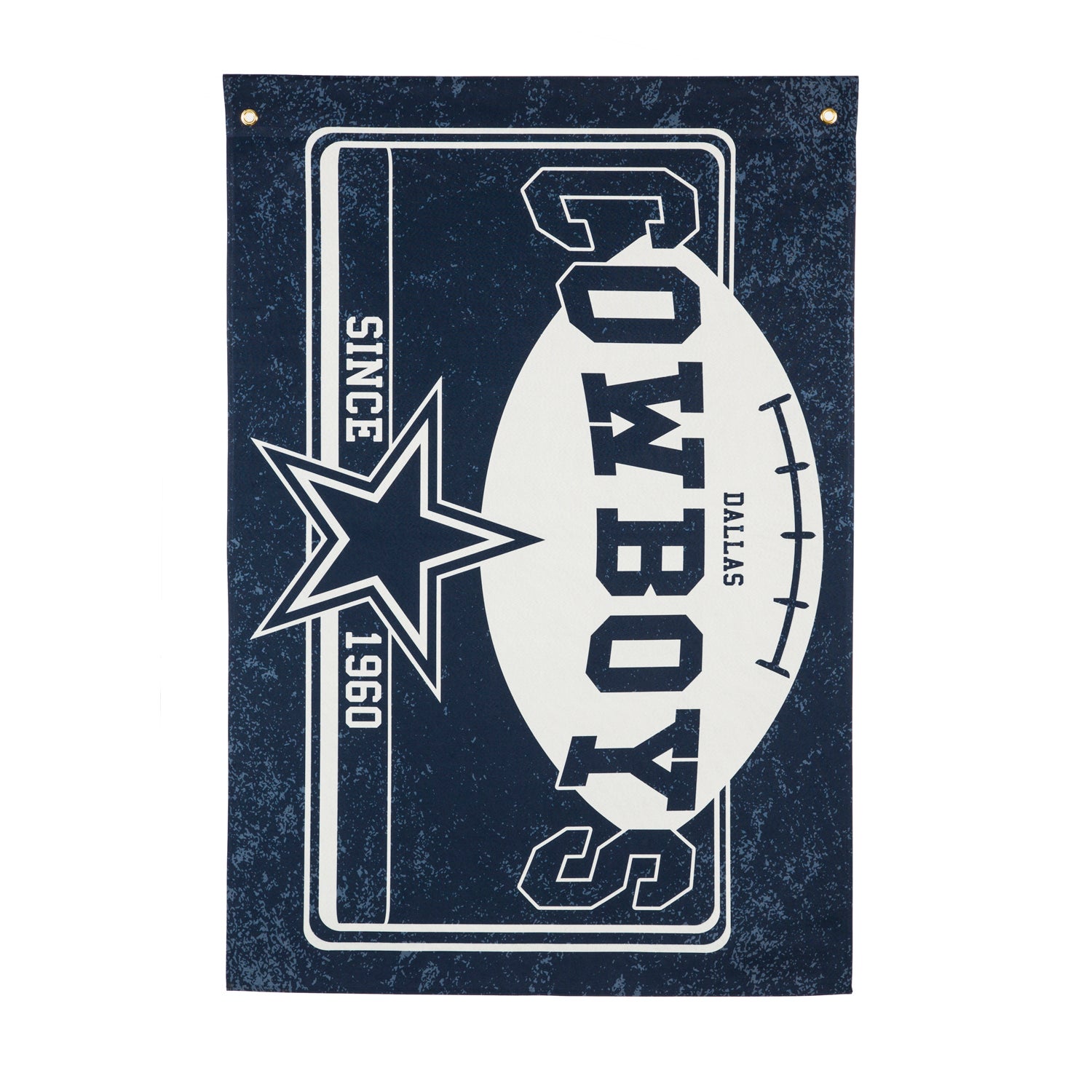 Dallas Cowboys Linen Estate Flag