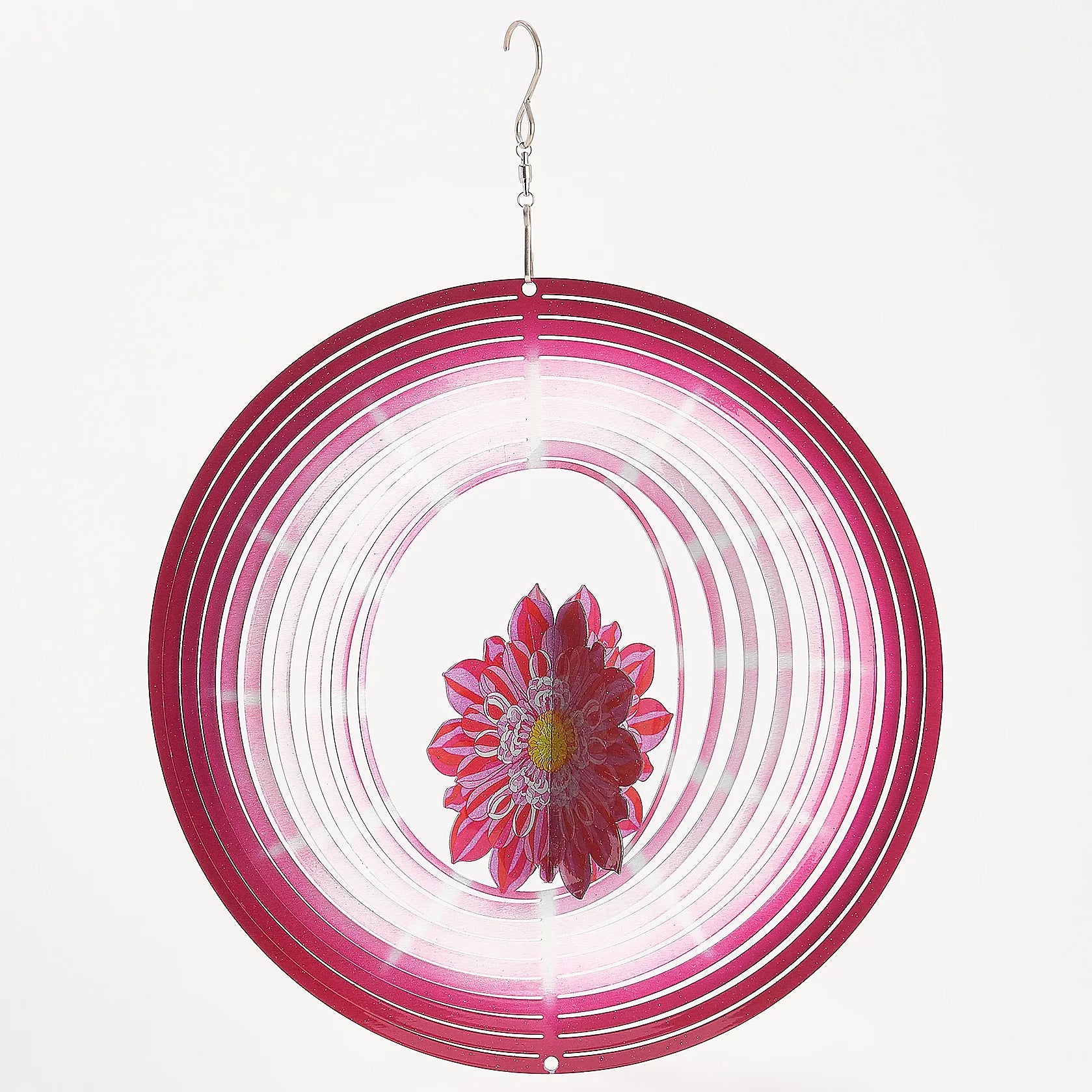 10" 3D Illusion spinner - Flower