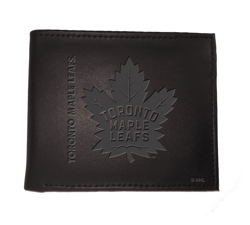 Toronto Maple Leafs Bi Fold Leather Wallet