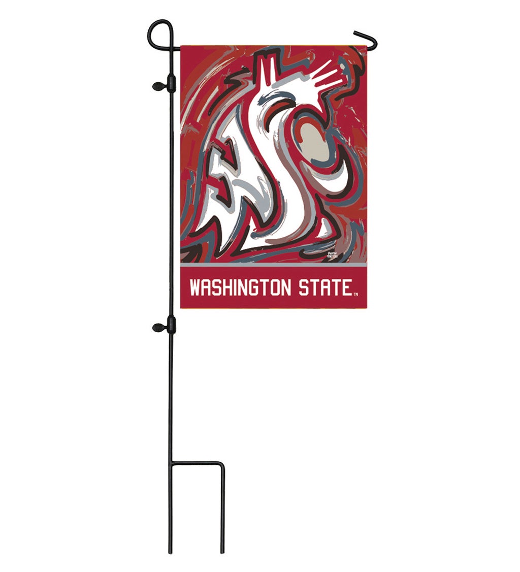 Washington State University, Suede Garden Flag Justin Patten