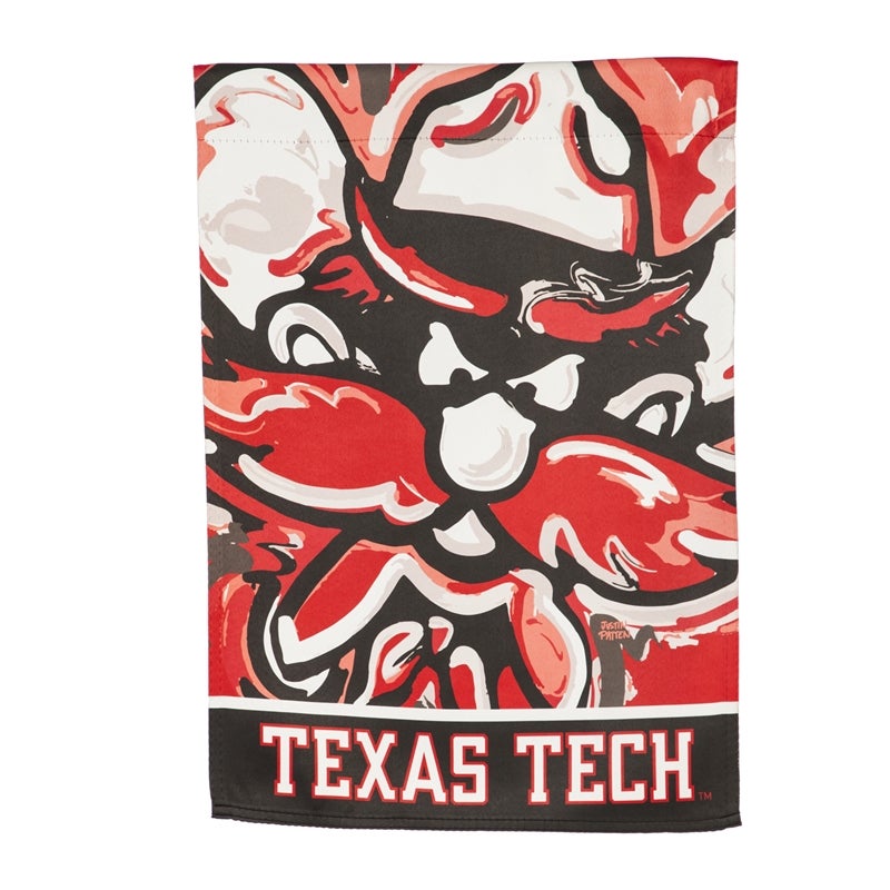 Texas Tech University, Suede House Flag Justin Patten