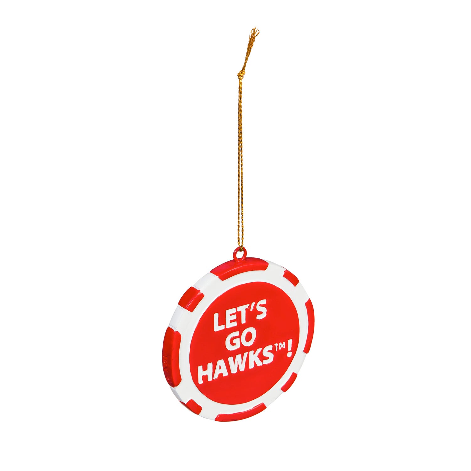 Chicago Blackhawks Game Chip Ornament