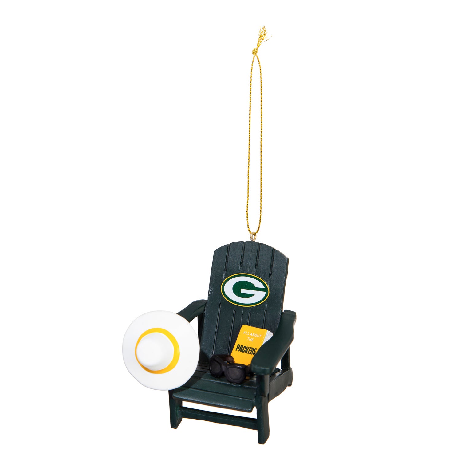 Green Bay Packers Adirondack Chair Ornament