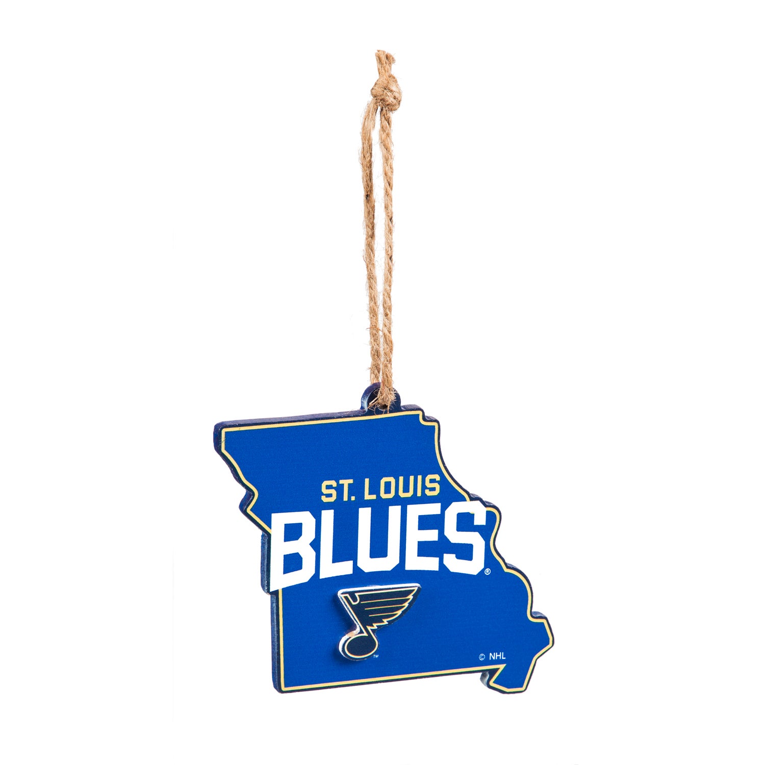 Saint Louis Blues Mascot Louie Ornament