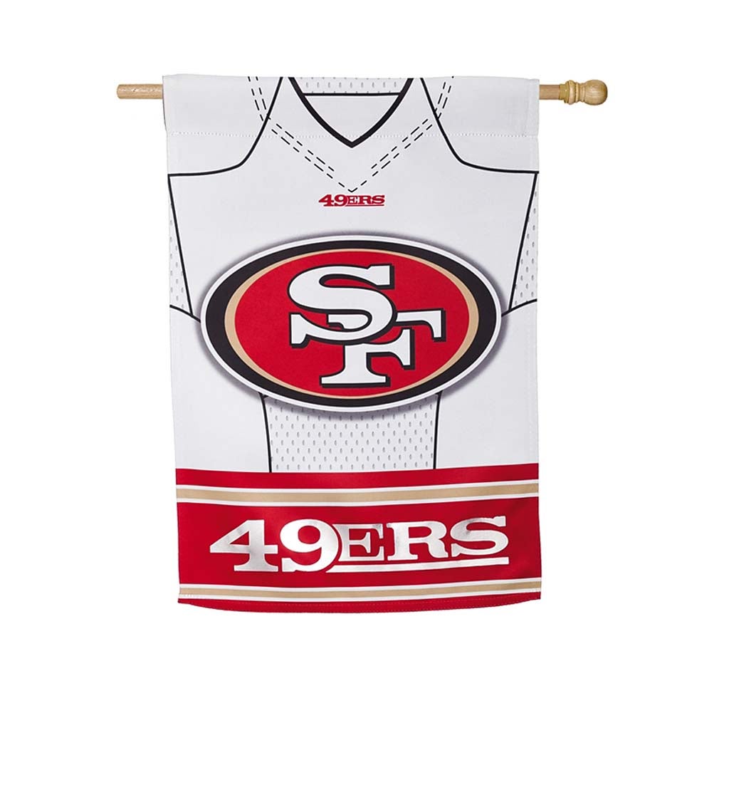 San Francisco 49ers Two Sided Jersey House Flag